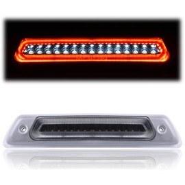 G-PLUS LED 3rd Rear Type I Brake Light Cargo Lamp Compatible with Ford F250/F350/F450/F550/Super Duty 1999-2016,Smoky Lens Black Housing YC3Z13A613BA,CC3Z13A613B