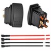 BANDC Momentary Motor Polarity Reverse reversing Rocker Switch Control DPDT