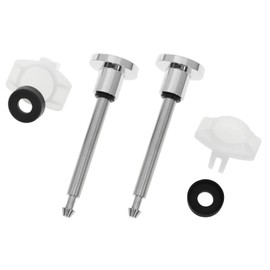 Zangc 2 Sets Tub Spout Diverter Repair Kit 2 Diverter Valve Stem 2 Cup Seals and 2 Doors Bathroom Shower Tub Faucet Leak Repair Replacement Parts