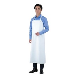 Azuwan AP-CR110 Apron, Apron (Industrial) White, One Size Fits All