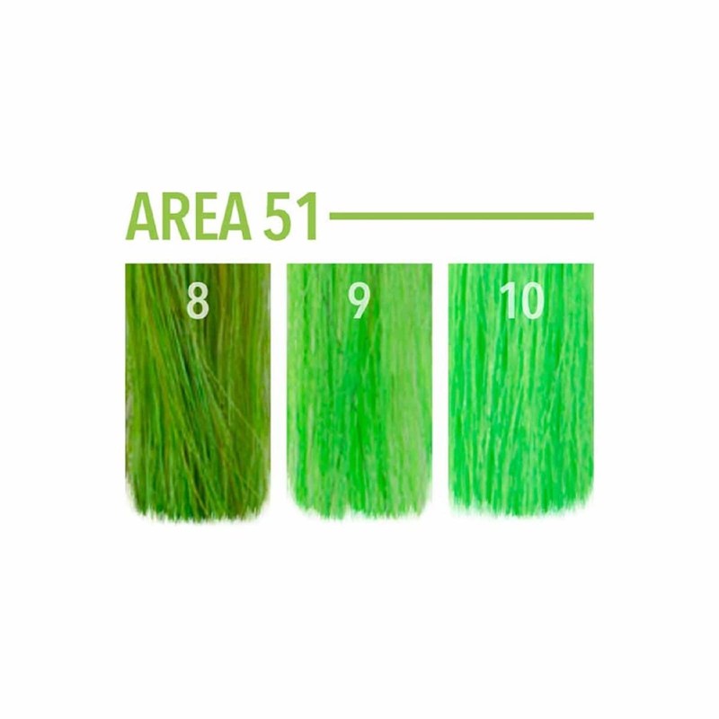 Pulp Riot Semi-Permanent Neon Hair Color 4oz- Area 51