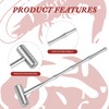 Creole Feast CH1001 Stainless Steel Crab or Lobster Mallet, 6-Inch