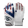 Louisville Slugger Adult Genuine 2.0 Batting Gloves - USA, X-Large