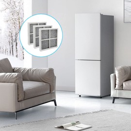 GOIYZTTR Pack of 3 Refrigerator Air Filter Fresh Air Replacement Air Filter Activated Carbon Filter for Removing Fridge Odour