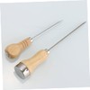 Ciieeo 2pcs Bar Ice Pick Ergonomic Handle Ice Remover for