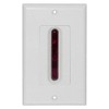 Choice Select IR Target in Decora Style Wall Plate, White