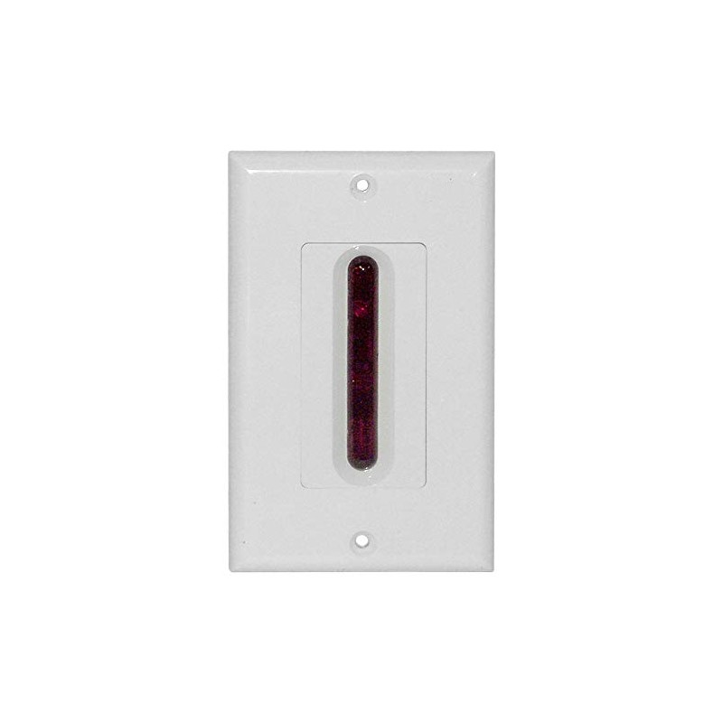 Choice Select IR Target in Decora Style Wall Plate, White