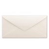 Envelopes size DIN Long, gummed, wet seal, Gold / Silver