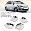 4pcs Side Door Handle Bowl Cover Trim Chrome ABS Fit