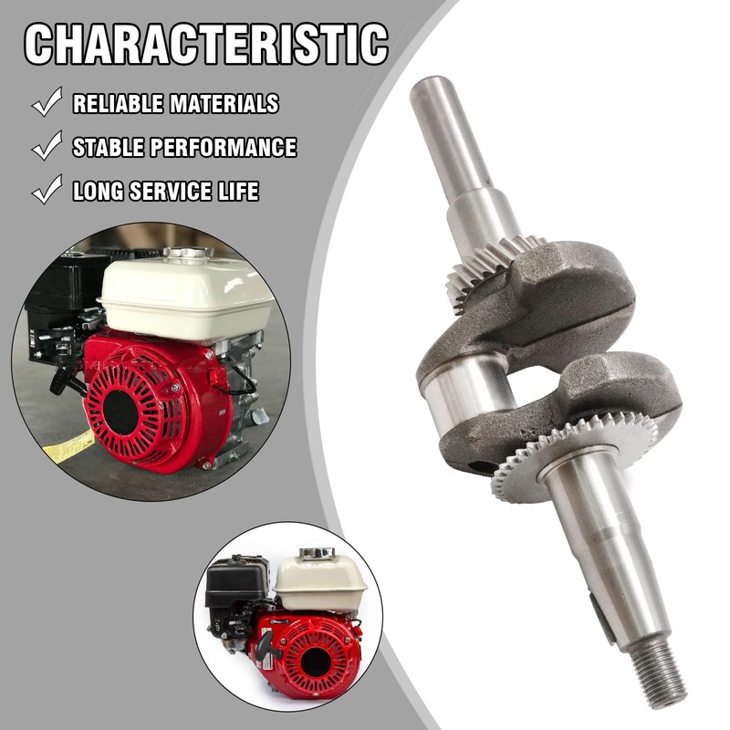 CADUFUELLY 2.43 x 3/4" Parallel Crankshaft Cranks, Replacement for Honda