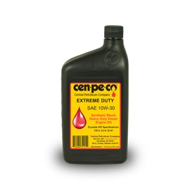 Cen-Pe-Co SAE 10W30 Extreme Duty Diesel Performance Engine Oil | Synthetic Blend | For Diesel Pick Up Trucks, Agriculture, Construction, and Trucking Equipment | (10W-30, Quart)