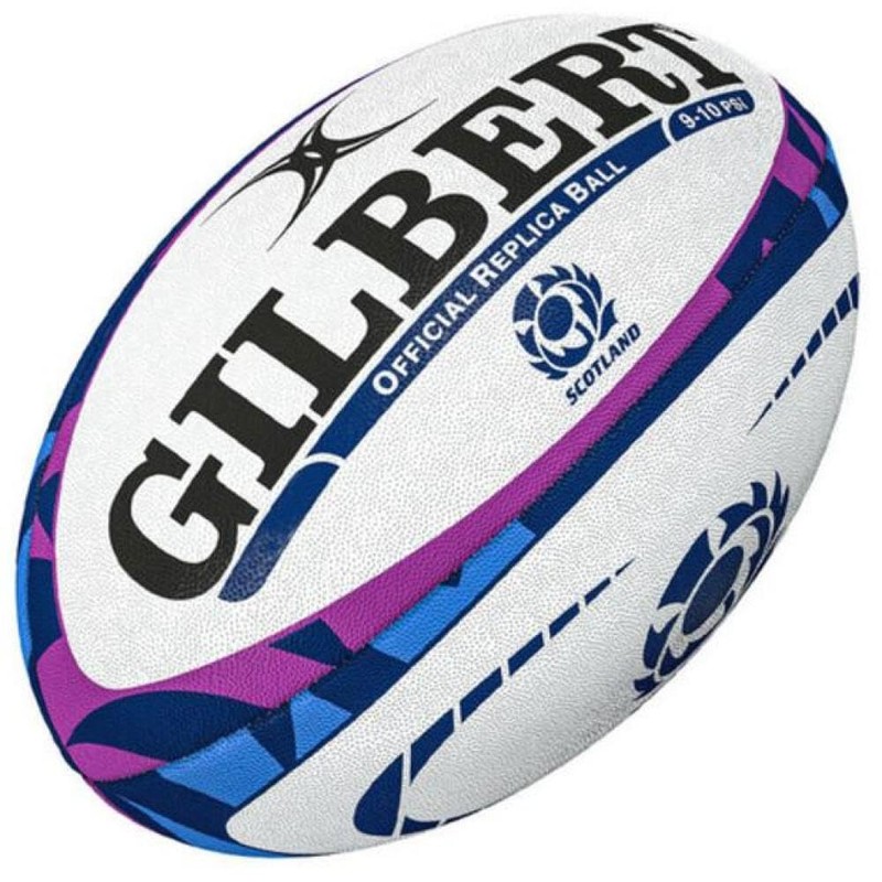 GILBERT SCOTLAND REPICA RUGBY BALL - SIZE 5 - NEW