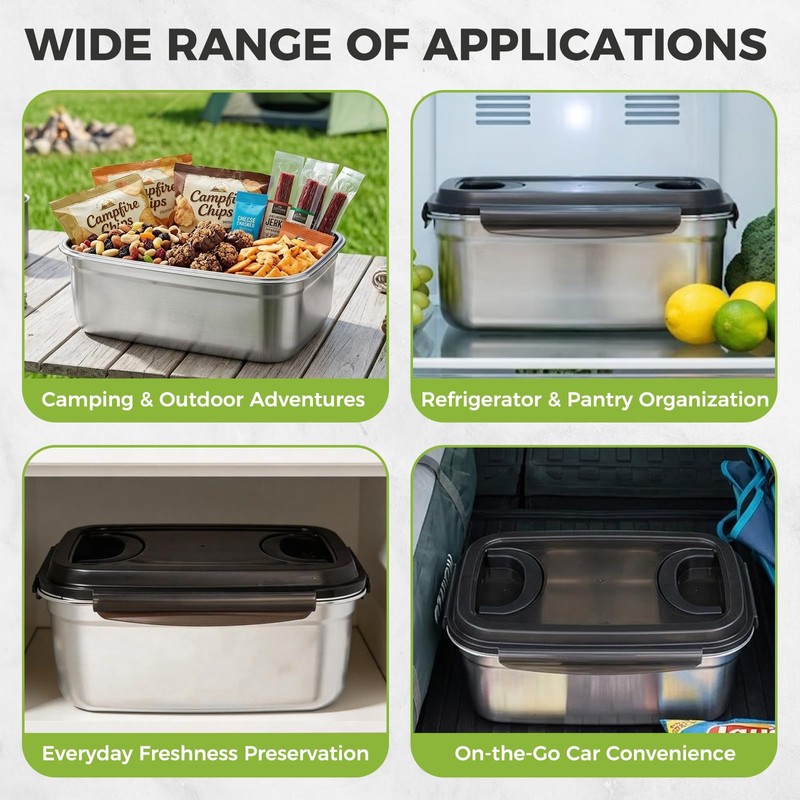 Pillanat Stainless Steel Food Storage Container – 7500 ML /