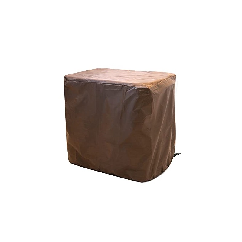 Costick Rattan Style Garden Table, Set of 3, Dedicated Cover,