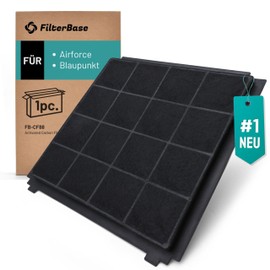 FilterBase® Activated Carbon Filter for Airforce AFFCA329, AIRFCHHDV1 and Blaupunkt 5Z9110X1 Cooker Hood