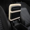 MLOVESIE Genuine Sheepskin Center Console Cover Pad Genuine Furry Fluffy