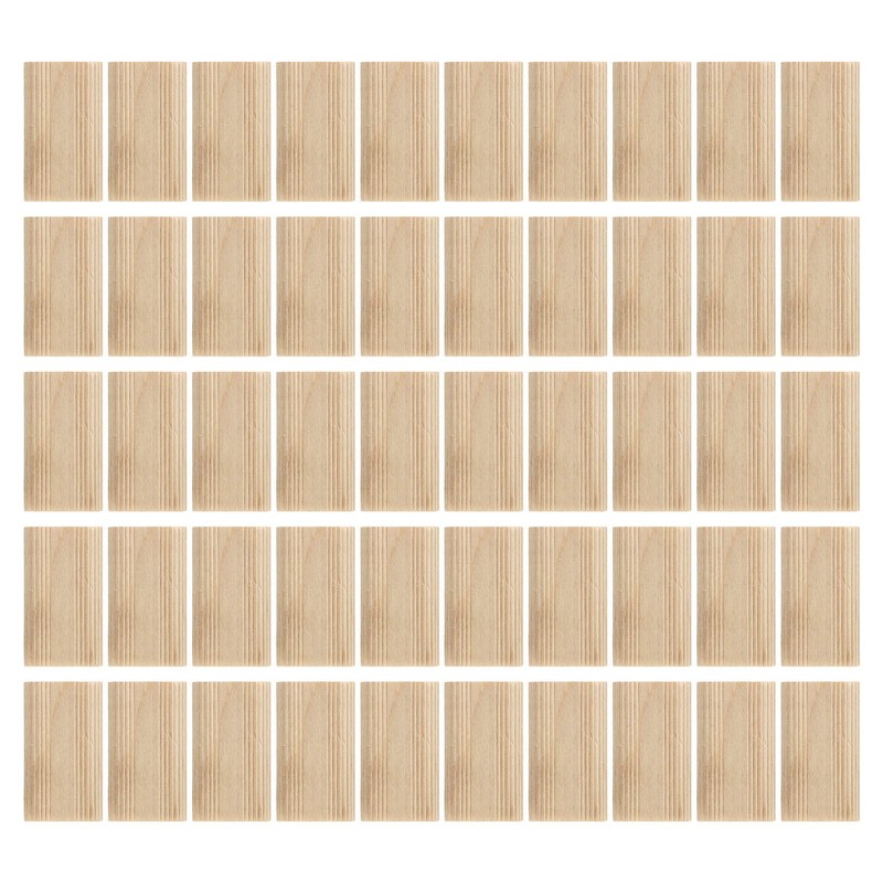 Wood Biscuits, 50Pack 8mm x 40mm Beechwood Loose Tenons Compatible