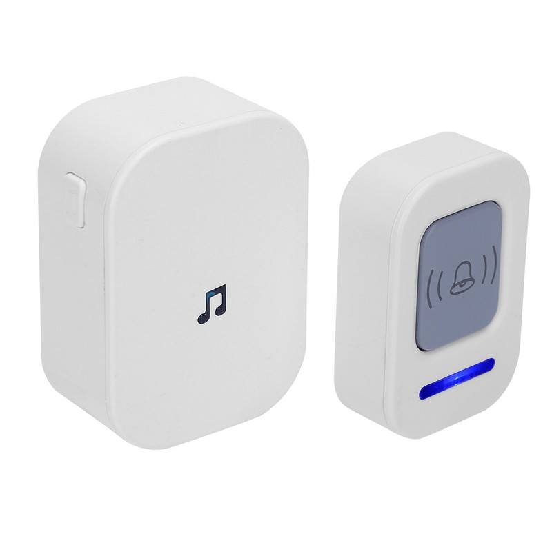 Wireless Intelligent Doorbell Remote 918.6ft Range Waterproof Door Chimes