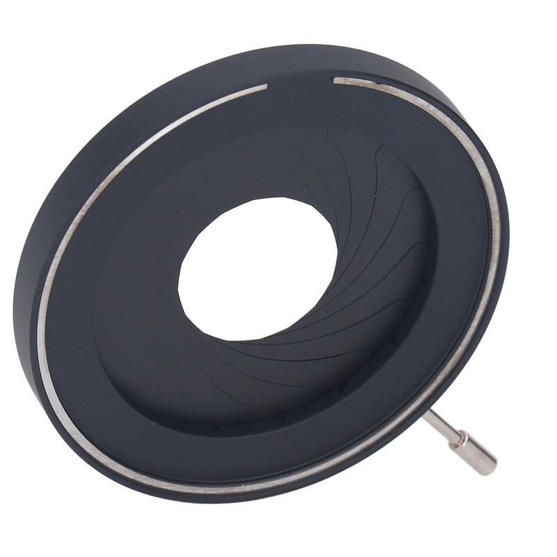 Adjustable Iris Aperture Diaphragm 2‑50mm Microscope Iris Adapter Aperture Adjustable