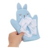 Totority Double-Sided Bath Mitt Cartoon Washcloth Glove for Gentle Exfoliation