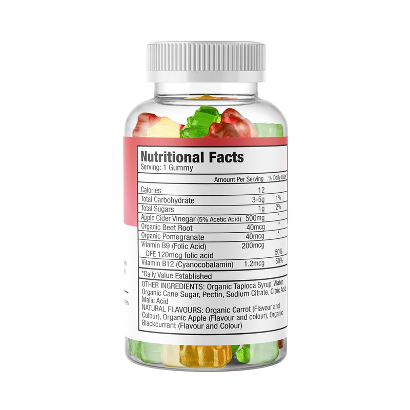 Slimming Gummies - 30 Gummies Suitable for Vegetarians & Vegans