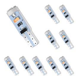 cciyu 10x T5 5-3014-SMD Pink Instrument Lights Dashboard Lights Instrument Panel Cluster LED Lamps Glove Box Light Bulb Clock Light Instrument Cluster Dash Panel Lights