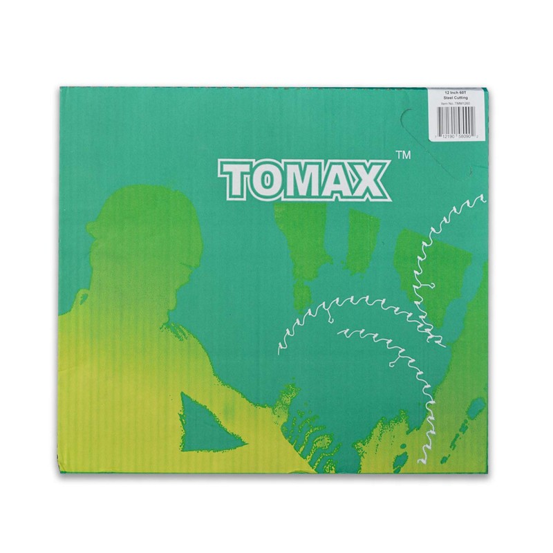 TOMAX 12 Inch 60 Tooth Industrial Level Steel and Ferrous