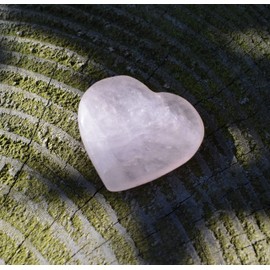 Stone of Love - Reiki Healing Energy Charged Small Rose Quartz Crystal Heart Beautifully Gift Wrapped with Crystal Description