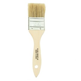 MBS Painting Supplies 1-1/2" Chip Brush with Solid Wood Hand and Natural Bristles