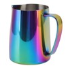670ml Colorful Milk Frothing Pitcher 304 Stainless Steel Latte Art