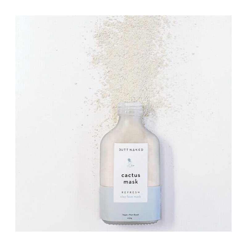 Butt Naked Body Cactus Clay Face Mask, 50g