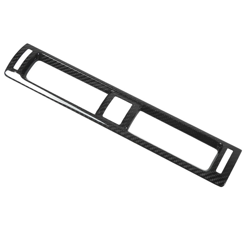 Center Console Air Outlet Cover Carbon Fiber Dashboard AC Vent