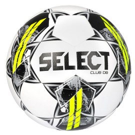 Select Club DB V22 Soccer Ball, White/Black, Size 5