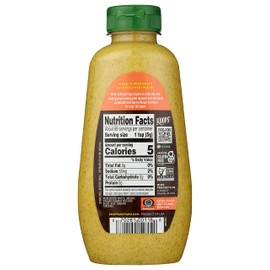 Koops' Organic Spicy Brown Mustard – Bold and Brown Mustard Sauce, Gluten-Free, Kosher, USDA Certified Organic, Made in USA, From Quality Mustard Seeds – 12 Oz, Pack of 1