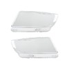 Anzios Left Right PC Transparent Lens Headlight Covers Compatible for