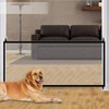 70.9"x28.3" Pet Gate,Baby Gate,Magic Gate Portable Folding mesh gate Safe