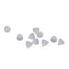 10pcs Sound Amplifier Open Domes Single Layer Washable Reusable Silicone