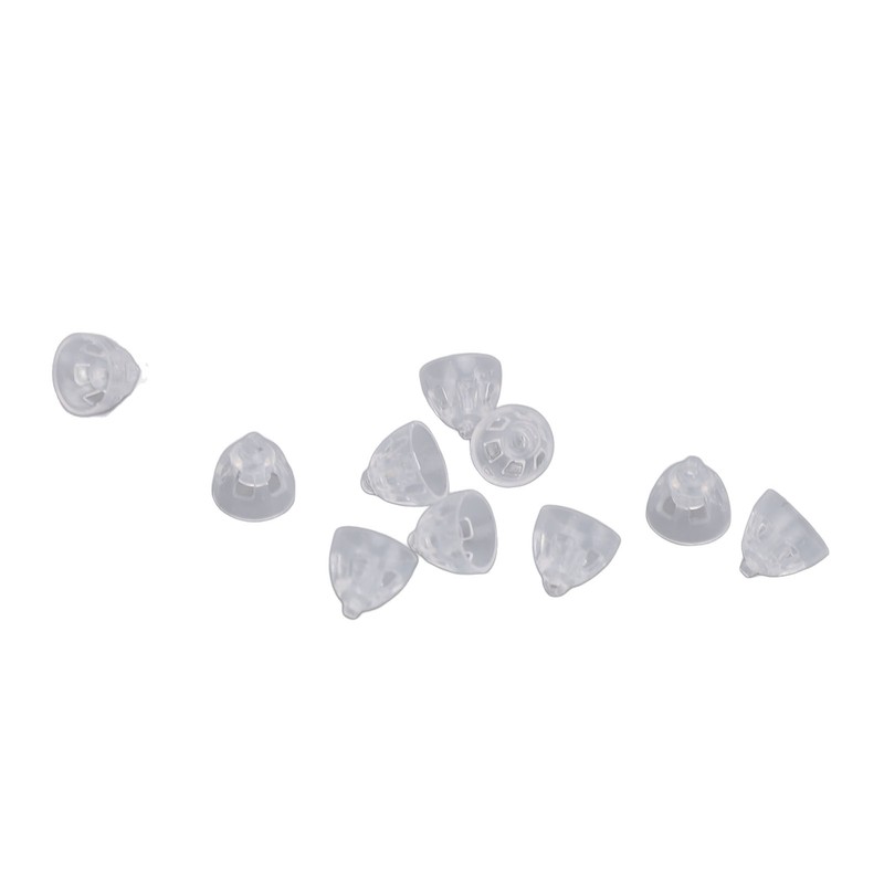 10pcs Sound Amplifier Open Domes Single Layer Washable Reusable Silicone