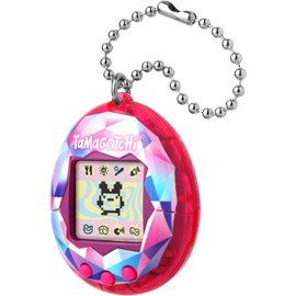 TAMAGOTCHI Bandai Original Pink Treasure Jewel Digital Pet | Nurture And Raise The Original Electronic Pet Japanese Kids Toys For Girls And Boys Make Great 90s Retro Gifts