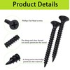 M3 Flat Head Wood Screws Assortment Fasteners Kit 420pcs,Phillips Drive