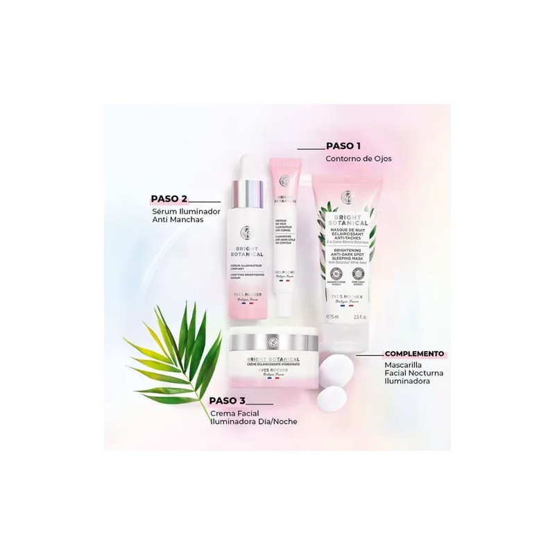 Yves Rocher Crema Facial Aclarante Dia y Noche Bright Botanical