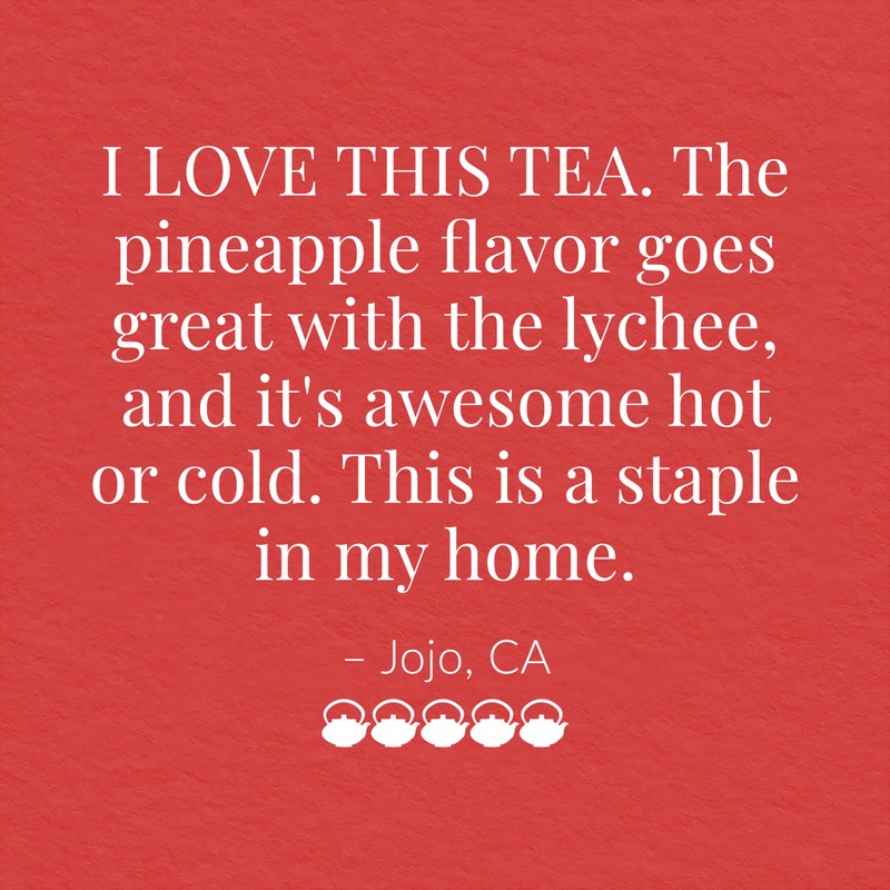 The Republic of Tea, Pineapple Lychee Hibiscus, 36-Count