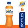 Sunkist Zero Sugar Orange Soda Pop, 16.9 fl oz, 6