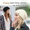 FURTALK Women's Beanie Hat, Warm, Winter-Wear with Soft Inner Lining,