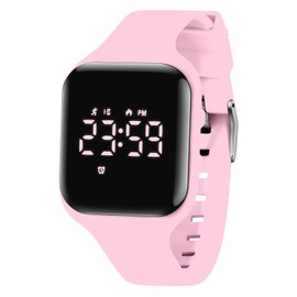 Kids Watches for Girls Boys Digital Sport Watch with Step Counter Pedometer Vibration Alarm Clock, No App Waterproof Fitness Tracker Kids Watch Boys Girls Teens Students Ages 5-16