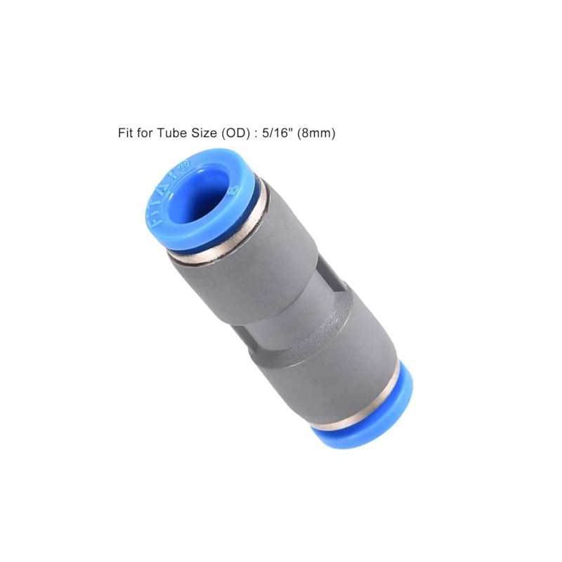 TA-VIGOR 16mm to 14mm Straight Union Push to Connect Fittings,