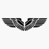 HOF Trading Eagle Wings Vinyl Sticker Waterproof Decal Laptop Wall