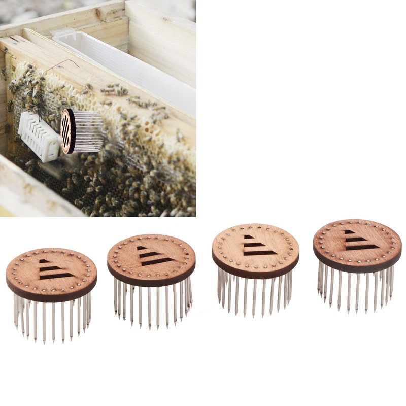 4Pcs Needle Type Queen Bee Cage Bee Catcher Equipment Beekeeping