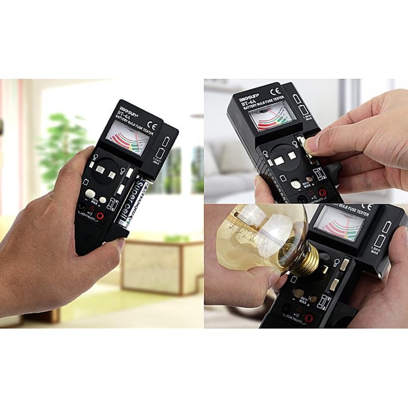 KOCKAFEJ Universal Battery Bulb and Fuse Tester 3 in 1