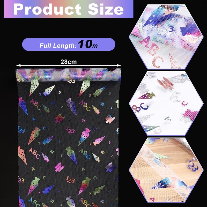 AWCIGG Table Runner for First Day of School 6 m